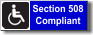 Section 508 Compliance logo