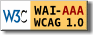 WCAG One Level AAA Compliance logo
